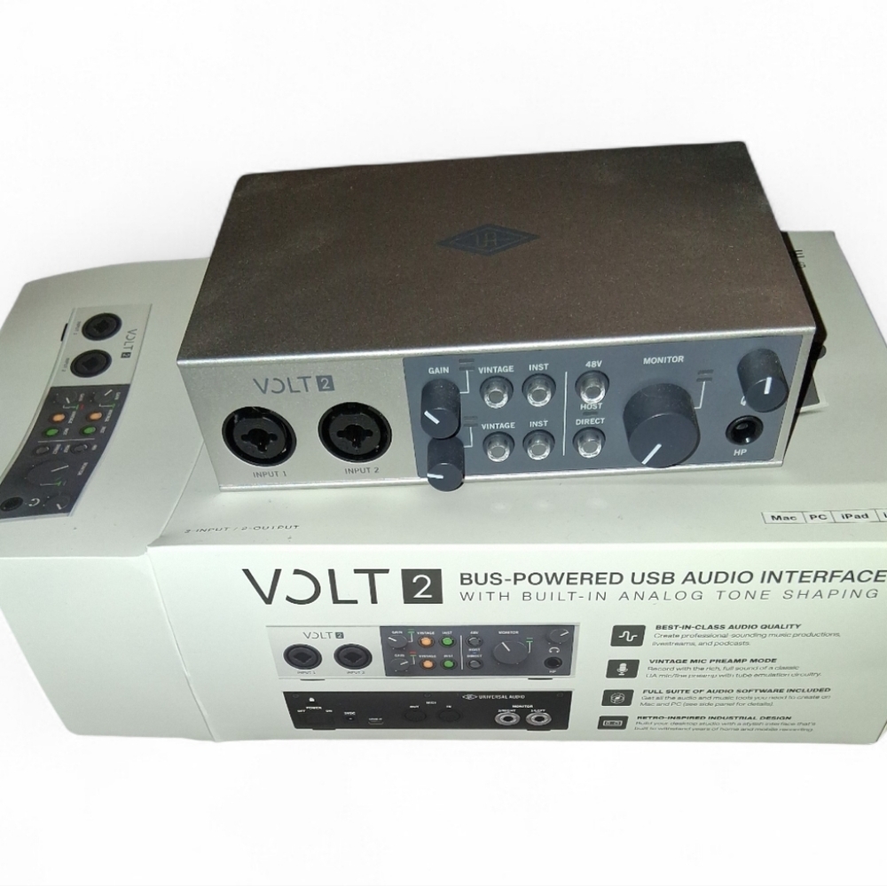 Volt 2 USB Audio Interface - Silver